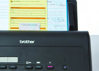 ADS-3000N Сканеры могут эффективно обрабатывать документы, содержащие различные носители